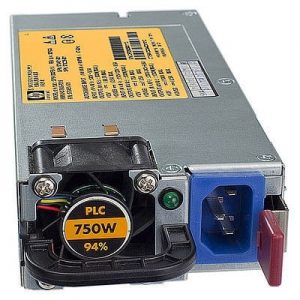 HPE 750 W common slot gold hot plug power supply kit (512327-B21)